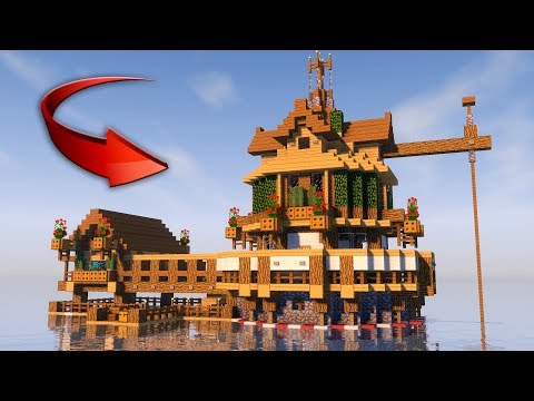 Insane Minecraft Survival House on Water! Build Now!