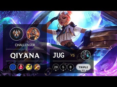 Qiyana Jungle vs Ekko - EUW Challenger Patch 10.2