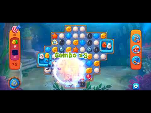 Fishdom Challenge Level 9701 (with Double Lightning Boosters) @choraelmin