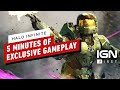 Halo Infinite Campaign Gameplay: 5 Minutes of 'The Conservatory' Mission