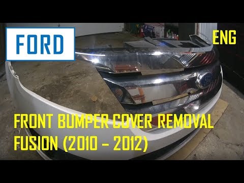 Ford Fusion Front Bumper Cover Removal