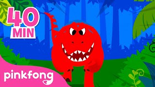 Kumpulan lagu dinosaurus | T-Rex, Pachycephalosaurus dan lain-lain | Pinkfong &amp; Baby Shark