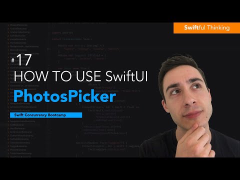 How to use PhotosPicker in SwiftUI & PhotosUI | Swift Concurrency #17 thumbnail