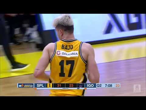 AdmiralBet ABA League 2021/22 highlights, Round 18: Split - Igokea m:tel (28.1.2022)