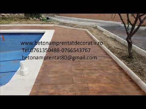 Beton Amprentat Drincea - Mehedinti Tel.0761350488 -0766543767