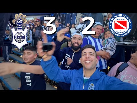 Gimnasia LP 3 - 2 Argentinos Jr / El bosque de fiesta 💙🤍