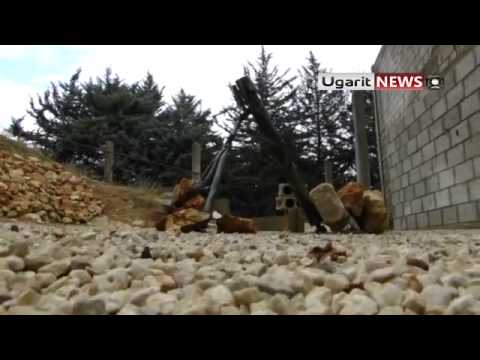 استهداف  قوات النظام بقذائف الهاون من قبل كتائب حمزة بن عبد المطلب في مدينة الزبداني في محافظة ريف دمشق