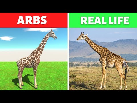 MODERN MAMMALS (ANIMALS) vs REAL LIFE - ARBS vs REAL LIFE - Animal Revolt Battle Simulator