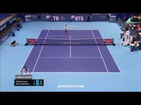 Kecmanovic vs Dubrivnyy / ATP Kremlin Cup (Moscow) Highlights