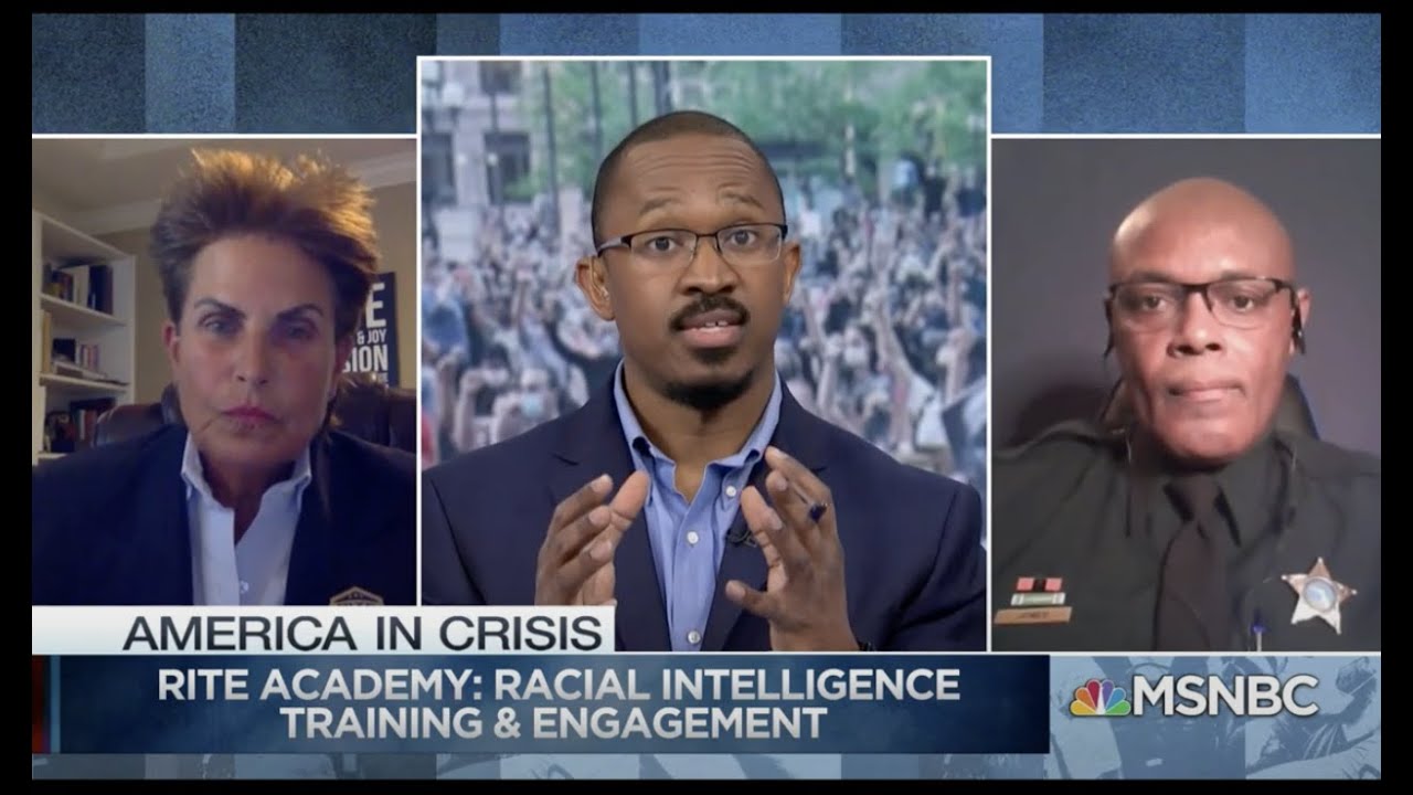 MSNBC with Joshua Johnson - RITE Racial Intelligence Linda Webb and Sgt. Fred Jones