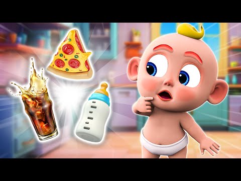I Wanna Eat Song 👶🍔🍼 | Healthy Eating for Kids 🍼👶 | Funny Kids Songs & Nursery Rhymes