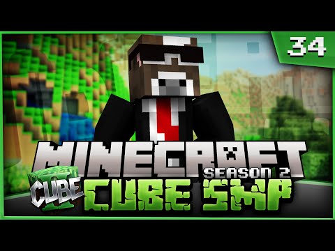 Minecraft Cube SMP - LOSING HIS LIFE'S SAVINGS TO LAVA - Ep. 34 ( Minecraft SMP Season 2 )