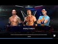 WWE 2K24 Triple H vs Batista vs John Cena Triple Threat Match