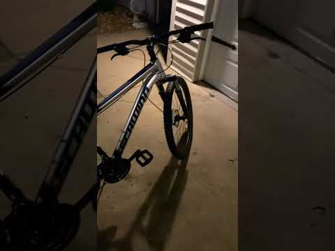 CHECK out the new bike! I won it at a church! It’s a schwinn Al comp