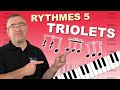Rythmes 5 Les Triolets De Croches De Noires Avec Silences Au Piano
