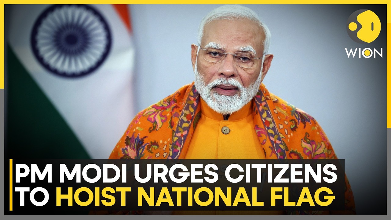 'Har Ghar Tiranga' Campaign: PM Modi Urges Citizens To Hoist National Flag On Independence Day |WION