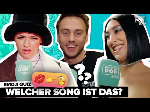 Emoji Challenge: Erkennen Badmómzjay, Elif, Clueso, He/Ro, Luna & Co. diese Songs nur an Emojis?