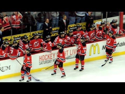 Travis Zajac's First Career Hat Trick