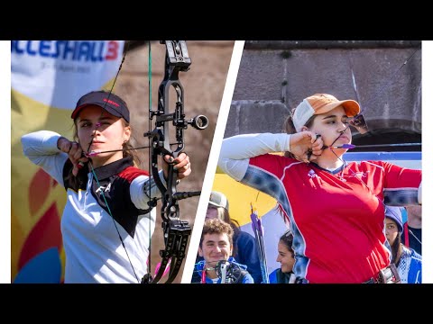 Mariya Shkolna v Ella Gibson – compound women gold | Lilleshall 2023 European Grand Prix
