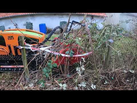 MDB LV 500 mit Dragone-Mulcher - Baufeldräumung in Uelzen - B&B Baumfäll-Team Uelzen