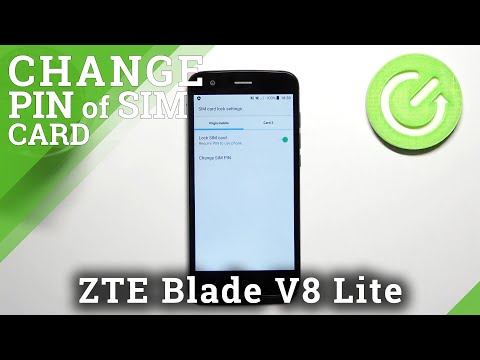 How to Add PIN to SIM Card on ZTE Blade V8 Lite – Open PIN Settings