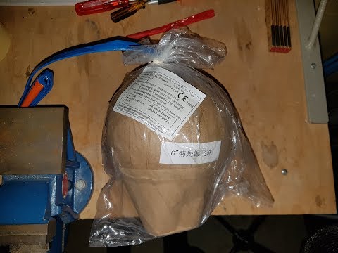 6 inch (150mm) shell | Chrysanthemum to silver moving stars