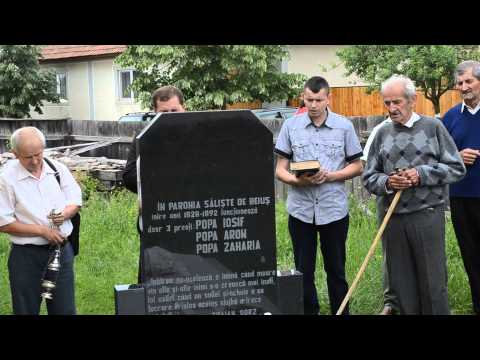 Sfintire cruce preot Popa Zaharia - Saliste de Beius 1864 - 1892