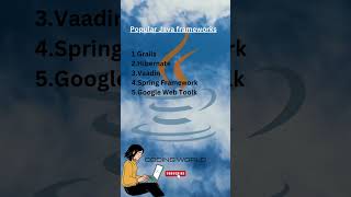 Top 10 Java frameworks | codingworld