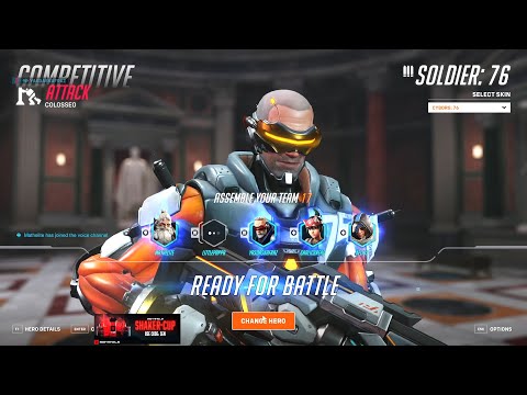 SUREFOUR RANK 248 SOLDIER 76 GAMEPLAY!  [ OVERWATCH 2 SEASON 3 TOP 500 ]