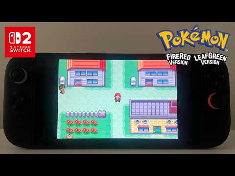 Pokemon Fire Red & Leaf Green - Nintendo Switch 2 Handheld Gameplay