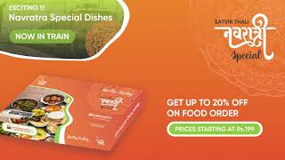 Navratri Special Food on Train | Get Up to 20% Off | RailRestro