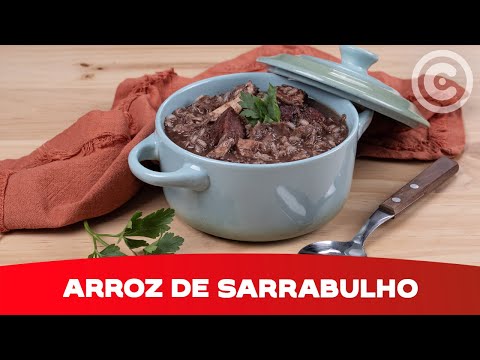 Receita Tradicional de Arroz de Sarrabulho