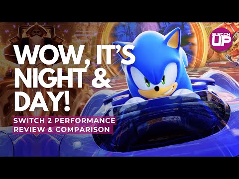 Sonic Racing: Crossworlds Nintendo Switch 2 Performance Review COMPARED to the Switch 1...