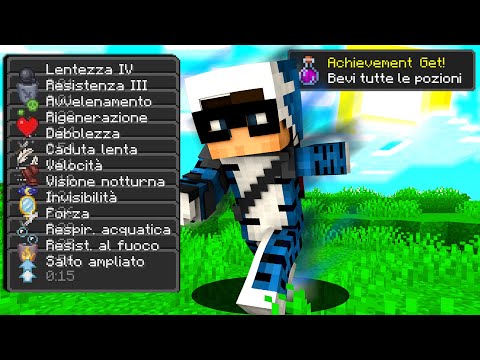 HO COMPLETATO TUTTI GLI AVANZAMENTI DI MINECRAFT - ITA