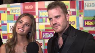 Bailey Noble & Robert Kazinsky: HBO Emmy Party Exclusive Interview | ScreenSlam video