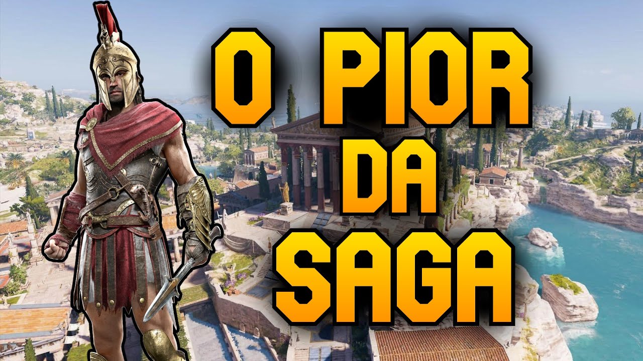ASSASSIN'S CREED ODYSSEY É O PIOR ASSASSIN'S CREED! Minha opinião!