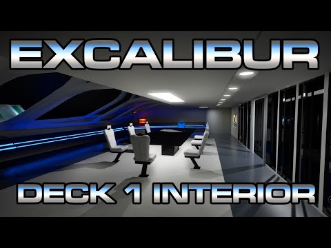 U.S.S. Excalibur Deck1 Walkaround