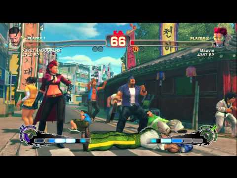 SSF4: X32ozHadookenx (Dudely) vs Mawvin (Viper) Set 2