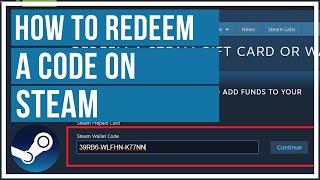 How To Redeem A Code On Steam - Unlock A Game