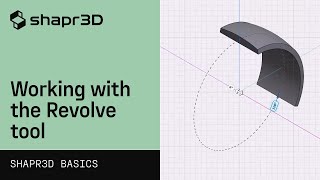 Working with the Revolve tool: Motorcycle Fender, part 1 | Shapr3D Basics