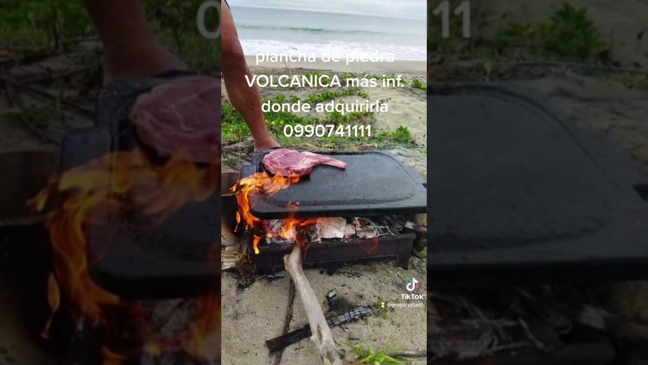 planchas volcánicas para asados plancha de piedra VOLCANICA más inf 0990741111