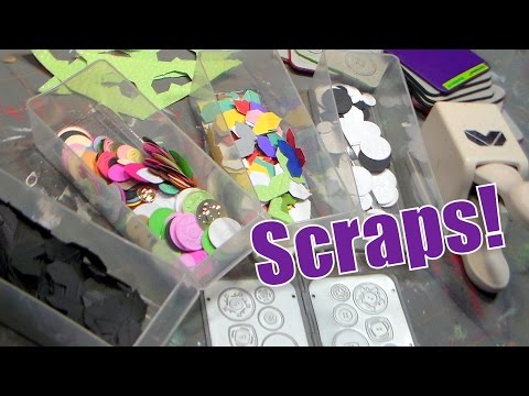 No Scrap Left Behind! {Quick Tip for Paper Scraps!)