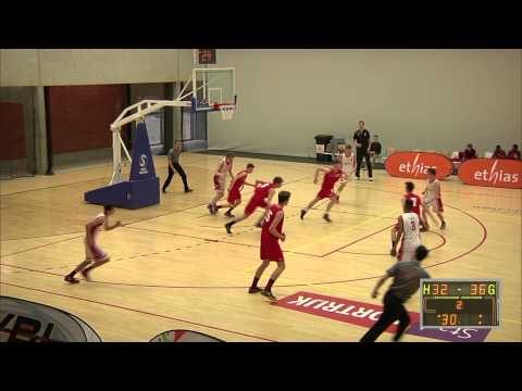 Finale Beker van Vlaanderen U16 jongens: Soba Antwerpen vs POAG