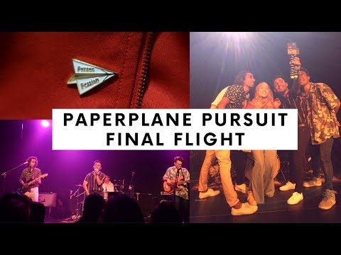 PAPERPLANE PURSUIT FINAL FLIGHT - MY FIRST CONCERT!!!