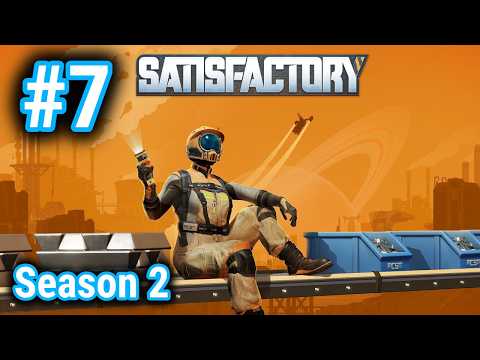 Satisfactory - Season 2 - Episode 7 - 2026 PS5 Gameplay - Time For A Mezzanine and Rotor Automation!
