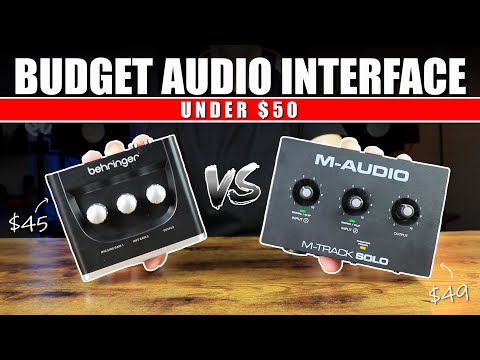 Best Audio Interface Under $50 - Best Budget Audio Interface For Beginners (2021)