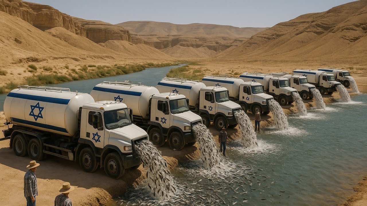 Israel Released 1 Million Fish Into Its New Desert River: The Shocking Results.