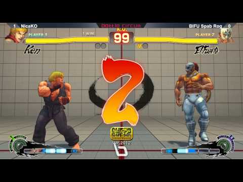 SSF4AE @ NLBC #37 - NicaKO (Ken) vs BIFU Spab Rog (El Fuerte)