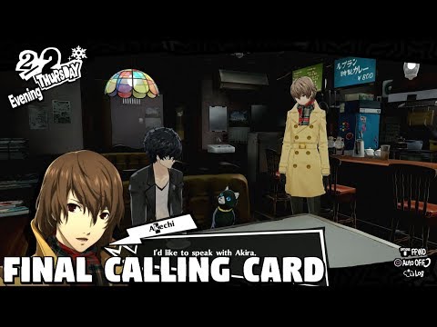 Persona 5 Royal - FINAL Calling Card