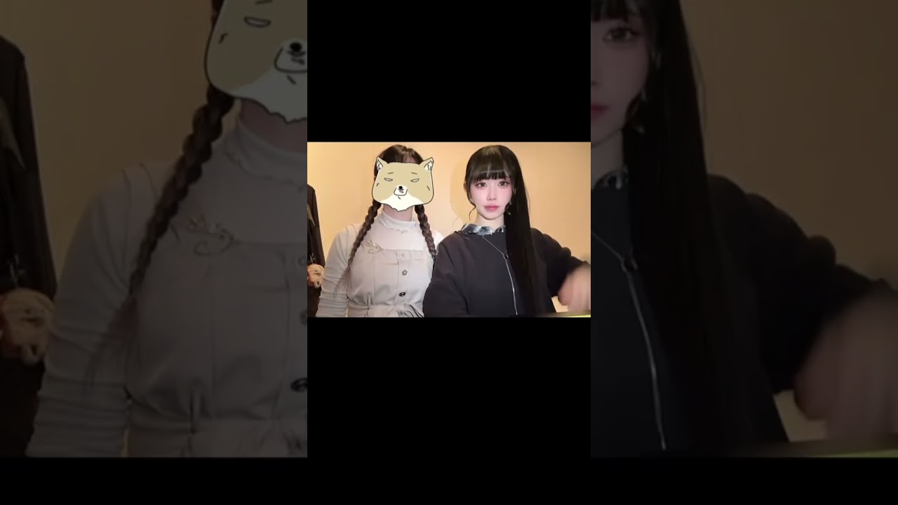 昔から動画撮るのはとても協力的な妹。髪切ったって聞いたけどまだ会ってない😂 #スーパーロングヘア #姉妹